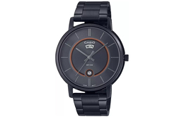 Casio Мужские стандартные черные часы mtp-b120b-8a