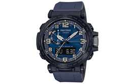 Casio Мужские часы PRO TREK 51,5 мм синего цвета prw-6600y-2cr