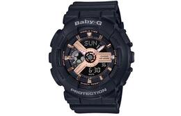 Casio Женские часы BABY-G Black Watch ba-110rg-1a