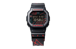 Casio Мужские часы серии G-SQUAD Black Watch dw-5600kua22-1pf