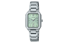 Casio Женские зеленые часы SHEEN she-4555d-3apr