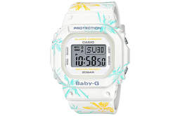 Casio Женские часы BABY-G белого цвета bgd-560cf-7