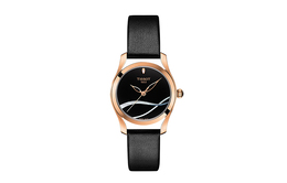 Tissot Часы женские серии Sea Wave с кварцевым механизмом, 30 мм, черный циферблат, t112.210.36.051.00