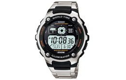 Casio Мужские молодежные черные часы ae-2000wd-1a