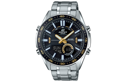 Casio Мужские черные часы EDIFICE efv-c100d-1b
