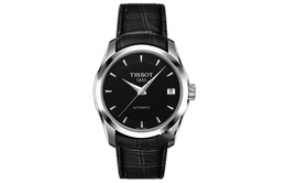 Tissot Женские часы Kutu с автоматическим механизмом, 32 мм, черный циферблат t035.207.16.051.00