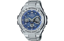 Casio Мужские часы серии G-STEEL синего цвета gst-s110d-2a