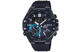 Casio Мужские черные часы EDIFICE ecb-10pb-1a