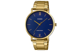 Casio Мужские часы стандартной серии синего цвета mtp-vt01g-2b