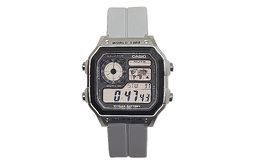 Casio Часы унисекс YOUTH Black Watch ae-1200wh-1c改装-银方块系列