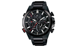 Casio Мужские черные часы EDIFICE eqb-501ydc-1amprd