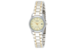 Женские золотые часы серии Standard ltp-v002sg-9a Casio