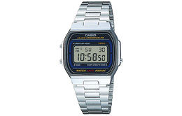 Casio Серебряные часы унисекс YOUTH a164wa-1