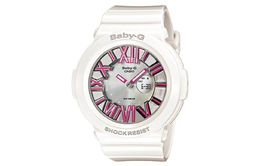 Casio Женские серебряные часы BABY-G bga-160-7b2dr