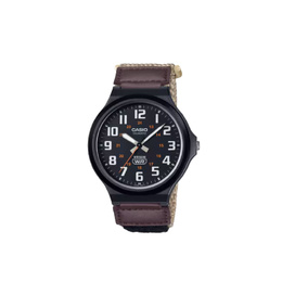 Casio Мужские стандартные черные часы mw-240b-5bv