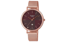 Casio Женские красные часы SHEEN she-4547pgm-5a