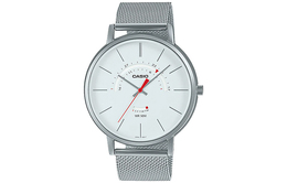 Casio Мужские стандартные белые часы mtp-b105m-7av
