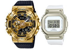 Casio Часы унисекс парные Table Series Black Watch gm-110g-1a9+gm-s5600g-7er