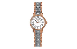 Longines Великолепная коллекция, кварцевый механизм, женские часы, белый циферблат, корпус из нержавеющей стали, ремешок из нержавеющей стали l4.320.1.11.7