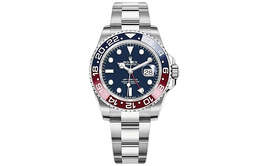 Часы 2021 Pre owned GMT Master Ii Pepsi 40mm Rolex m126719blro-0003