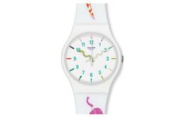 Swatch Мужские белые часы suoz158