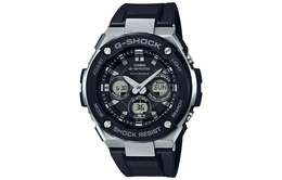 Casio Мужские часы серии G-STEEL черного цвета gst-w300-1apr