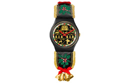 Swatch Часы унисекс 34 мм черные so28b115