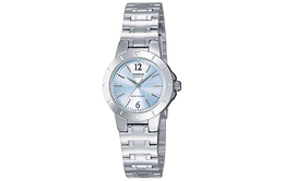 Casio Часы унисекс Standard Series 26 мм синего цвета Ltp-1177a-2a
