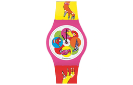 Swatch Часы унисекс 38 мм белые supp101