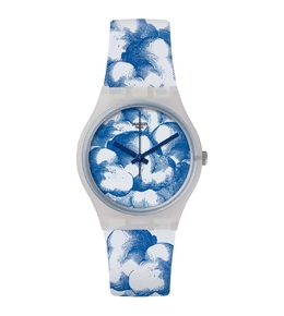 Swatch Часы унисекс 34 мм синие ge263