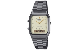 Casio Мужские молодежные белые часы aq-230gg-9a