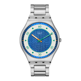 Унисекс синие часы ss07s143g Swatch