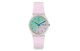 Swatch Розовые часы унисекс ge714