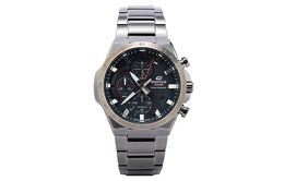 Casio Мужские черные часы EDIFICE efb-690sbc-1avupr