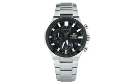 Casio Мужские черные часы EDIFICE efb-690sbb-1avupr