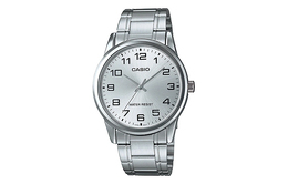 Casio Мужские серебряные часы стандартной серии mtp-v001d-7b