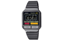 Casio Мужские черные часы a120wegg-1b