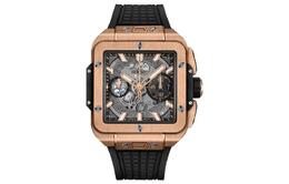 Hublot Часы Square Bang Unico King Gold 42mm 821.ox.0180.rx