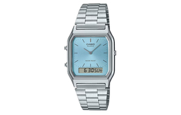 Casio Мужские синие часы aq-230a-2a1