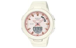 Casio Женские часы BABY-G 47,4 мм розового цвета bsa-b100cs-7ajf