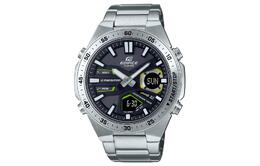Мужские серые часы EDIFICE efv-c110d-1a3v Casio