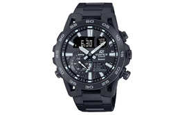 Casio Мужские черные часы EDIFICE ecb-40bk-1a