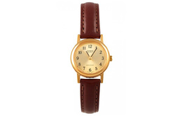 Женские золотые часы серии Standard ltp-1095q-9b1 Casio
