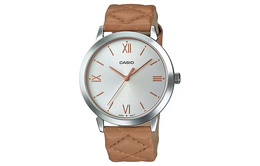 Casio Женские часы Standard Series 36 мм, белые ltp-e153l-5adf