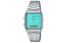 Casio Женские часы серии VINTAGE синего цвета aq-230a-2a2mqy