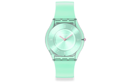 Swatch Часы унисекс 34 мм зеленые ss08l100