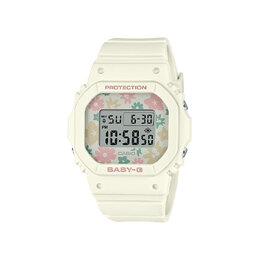 Casio Женские часы BABY-G белого цвета bgd-565rp-7pr