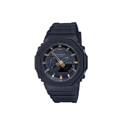 Casio Унисекс-часы с двумя жидкокристаллическими/аналоговыми дисплеями, черные ga-2100-1a1改装-夜幕