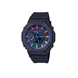 Casio Мужские синие часы 2100vb-1apr改装-赛博之夜