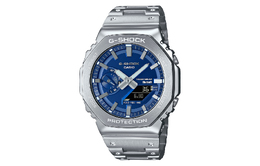 Casio Часы унисекс Full Metal Series синего цвета gm-b2100ad-2apr
